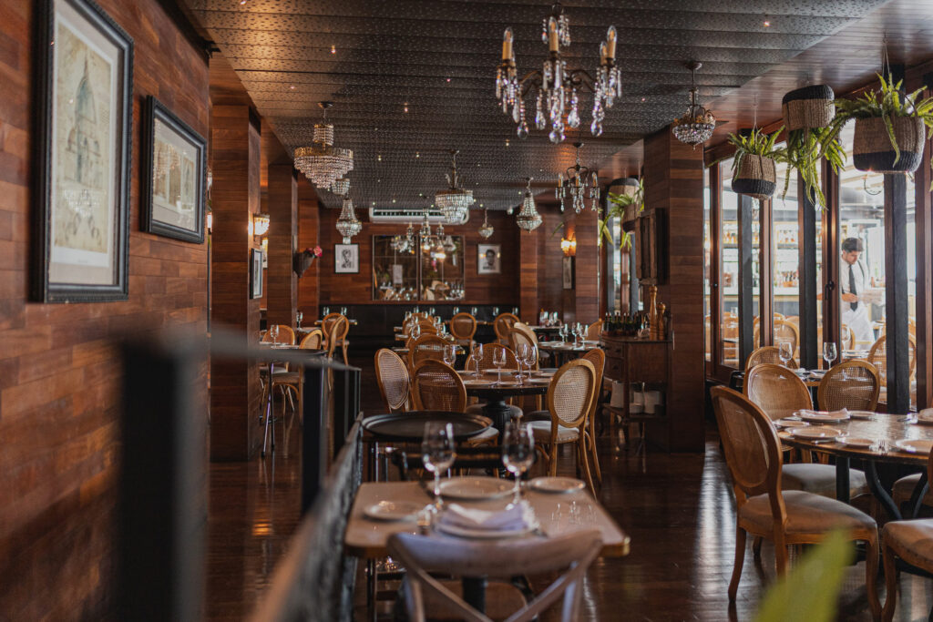 Salon para celebraciones privadas en Santiago de Chile Restaurante Piegari